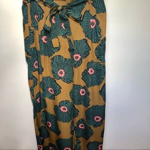 Anthropologie ‘Skies are Blue’ Floral Flowy Pant